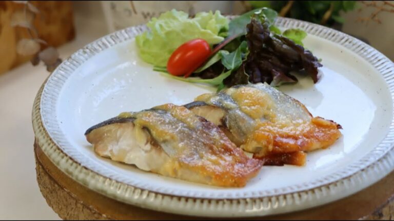 【第１回おうちdeクッキング】あじの味噌マヨ焼き（大阪府寝屋川市）