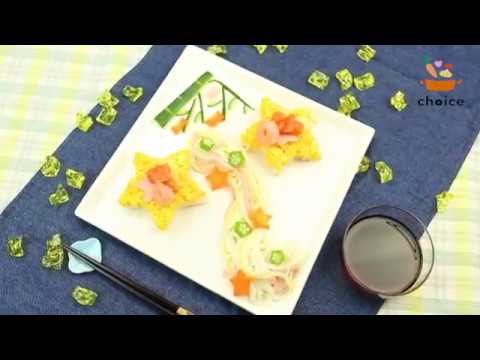 七夕スペシャル☆お星さまちらしと天の川ひやむぎ