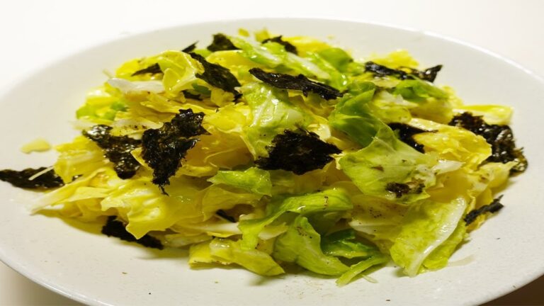 【グルメ】ねぎ塩キャベツは簡単で美味しすぎ！おつまみに最高！作ってみて！