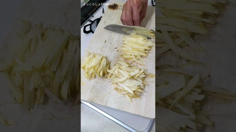 ヘルシーすぎるのに最高に美味しい新ポテトチップスの作り方！自宅で簡単に出来ます！