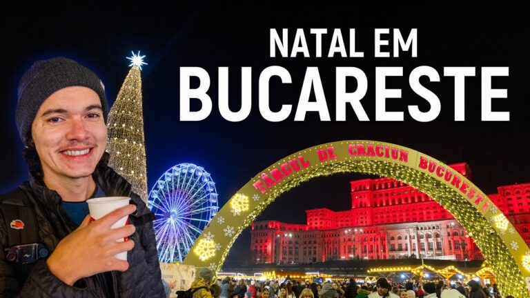 O MAIOR Mercado de Natal da Romênia | Bucareste 2023
