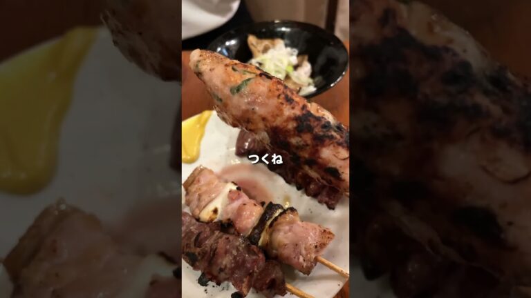 【五反田】カウンターが賑わうディープ焼鳥屋で飲むビールが1番旨い。　＃shorts