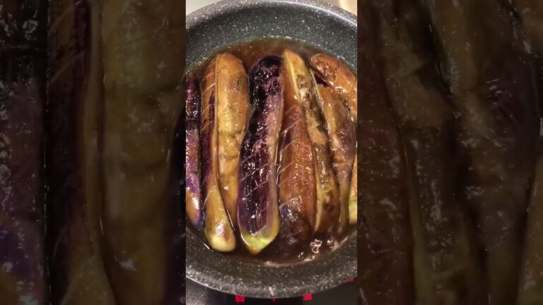 茄子の煮浸し【簡単おつまみ】 #shorts