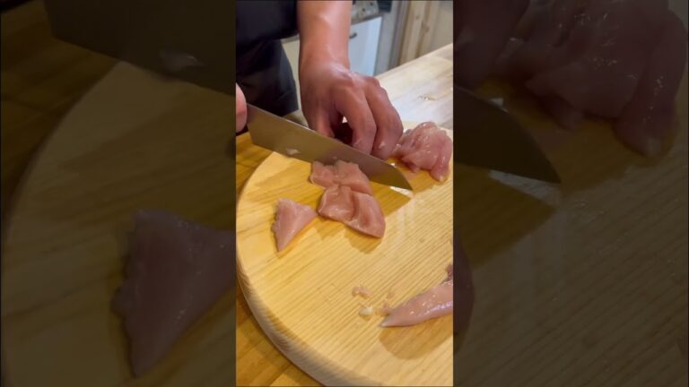 ささみと胡瓜のさっぱり照り焼き レシピはコメント欄に記載 #shorts
