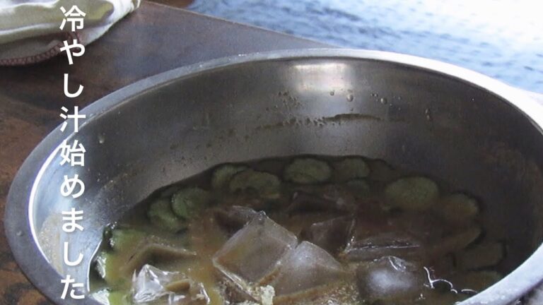 すり鉢いらずキンキンに冷やした[冷や汁]