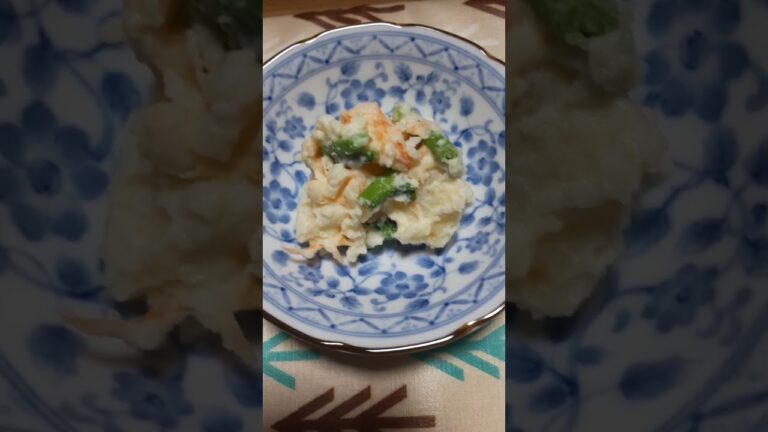 20240124 170100     菜の花のポテトサラダ！