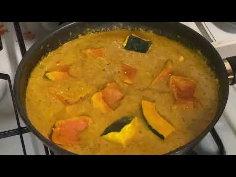 印度カリー子さんレシピ　スパイスカレー　かぼちゃ編