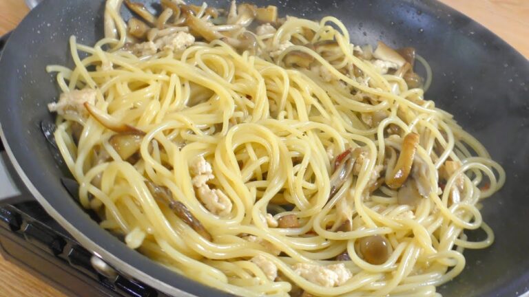 【パスタ料理】プロが教える｜絶品きのこスパゲッティの作り方