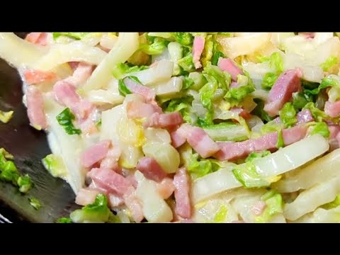 簡単レシピ！白菜とベーコンのマヨネーズポン酢炒め
