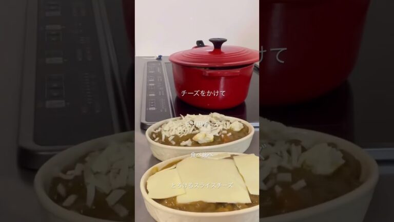 カレーが少し余った時は、コレ食べて！