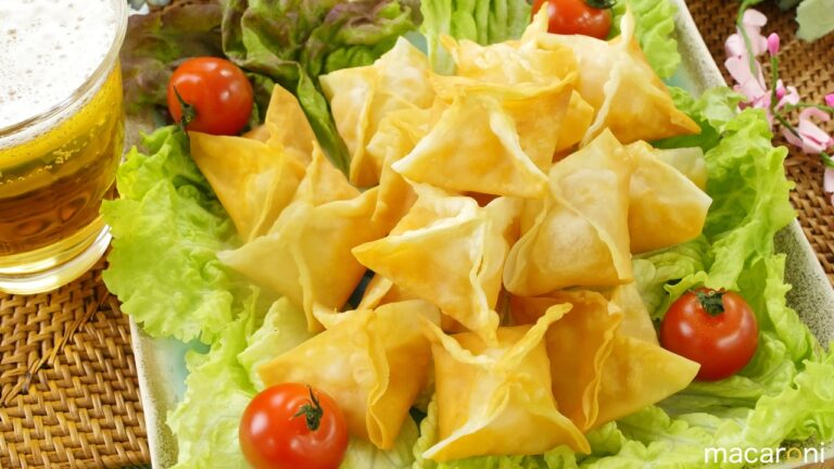 ぷりぷり食感にうっとり♩「海老マヨワンタン包み揚げ」のレシピ・作り方