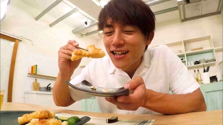 【杉浦太陽×虎ノ門市場】たらこと長芋のかき揚げのレシピをご紹介！