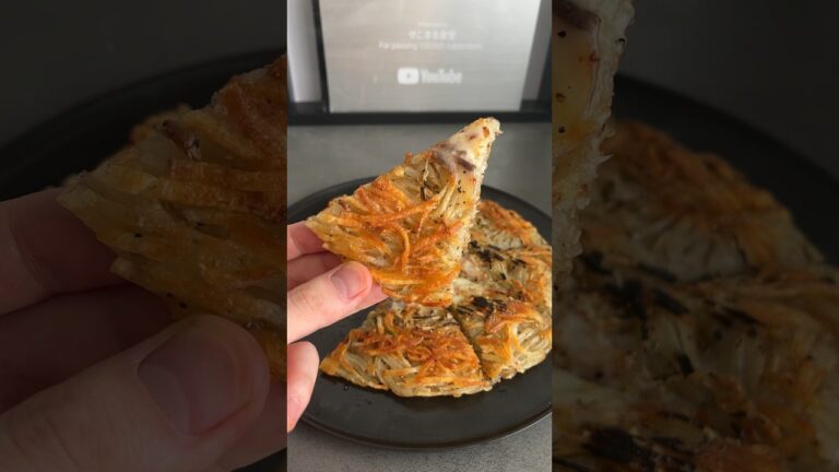 ザクザクすぎるじゃがいもガレット作った結果ww #shorts