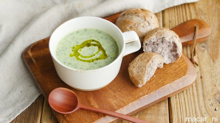 パセリとカブの冷製ポタージュ のレシピ 作り方【365日のパンとスープ】