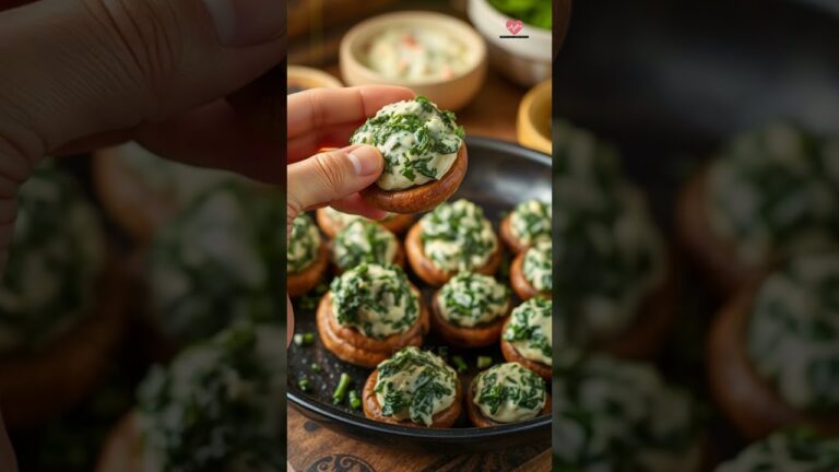 Savory Stuffed Mushrooms Recipe