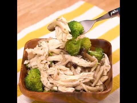 オレガノ香る 鶏肉としめじのマリネ ｜ moguna[モグナ]