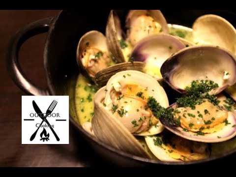 【魚介類】ホンビノス貝の白ワイン蒸し White wine Steamed  Honbinosu shellfish