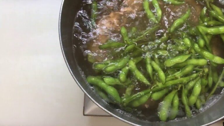 ビールがすすむ！旨い！枝豆の茹で方　料理人が教えます！