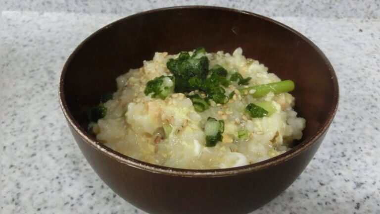簡単　鮭フレーク雑炊