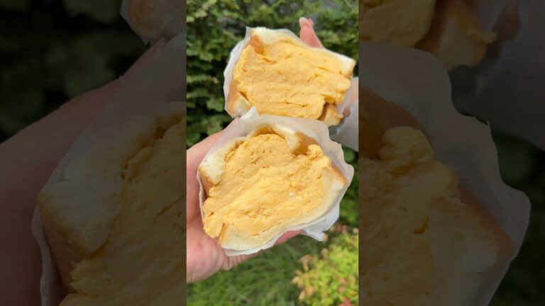 極厚のふわふわだし巻きたまごサンド😋#たもグルメ #japanesefood