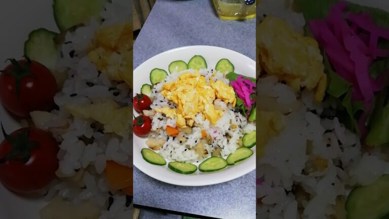 夏の簡単ちらし寿司