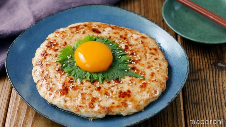 【鶏むね月見つくね】食卓のまんなかに！家族が喜ぶおかず♪｜macaroni（マカロニ）