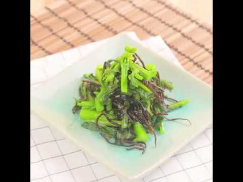 旨味たっぷり！ 菜の花とかつおぶしの塩昆布和え ｜ moguna[モグナ]