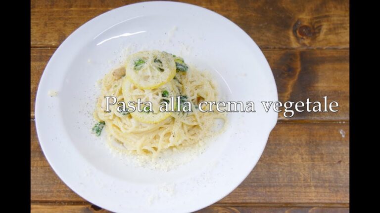 【春野菜のレモンクリームスパゲティ】まかない料理シリーズ