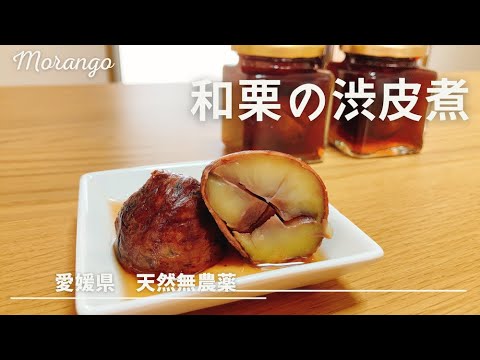 栗の渋皮煮に作り方　栗農家さんに安全な皮の剥き方を教えてももらいました！