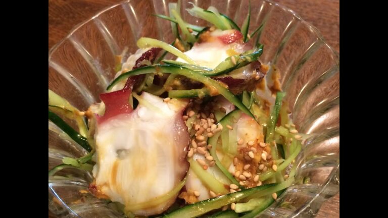 「たこきゅうり」作り方