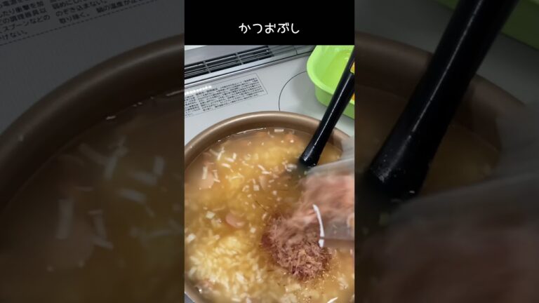 簡単チーズ雑炊#shorts