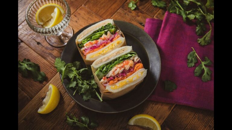 ランチパックでバインミー風サンドイッチ【山崎製パン公式】