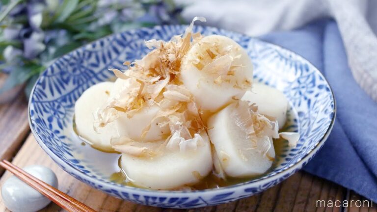 【長芋の煮物】長芋1つで簡単おかずレシピ！シンプル イズ ベスト♪｜macaroni（マカロニ）