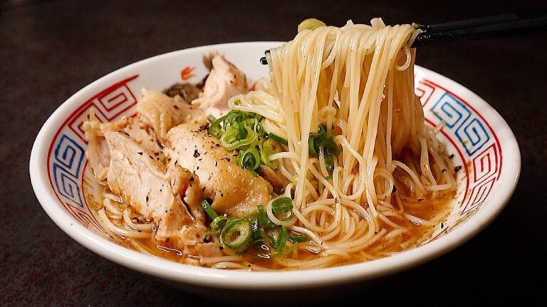 世界1旨いと感じたそうめんアレンジ！ラーメンを超越した至極の『鶏にゅうめん』の作り方