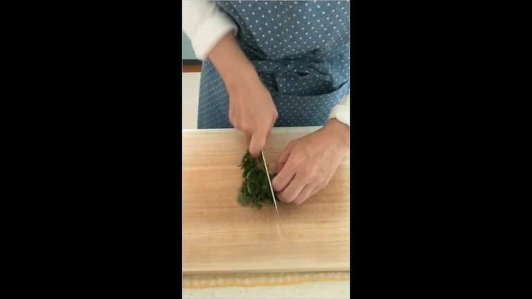 【レンチンでシソ味噌♪】＃shorts