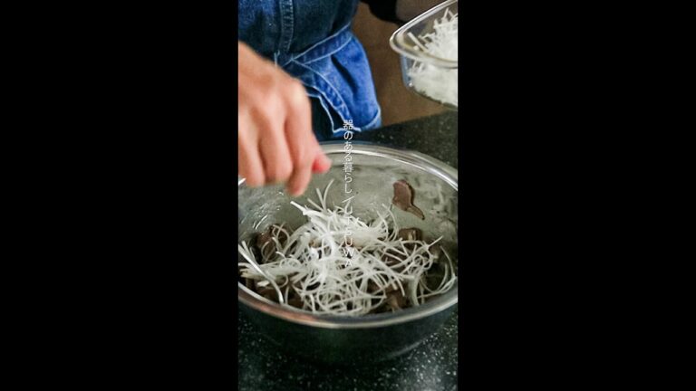 【病みつきおつまみ】砂肝のごまポン酢 #shorts