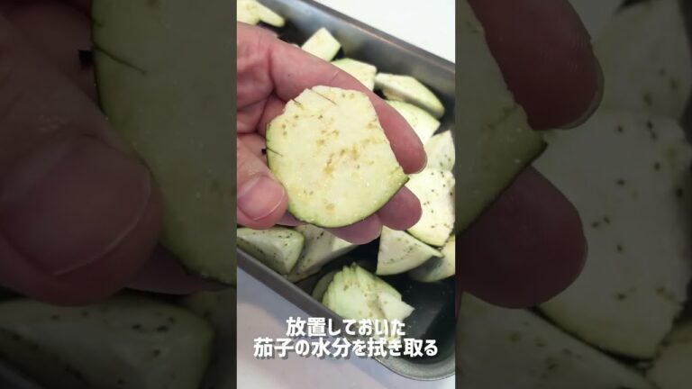 【至高のレシピ】ナスがトロける！麻婆茄子 #shorts