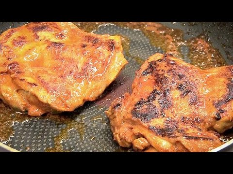 おかずラボ　肉を焼く（５）タンドリー風チキン　焼く