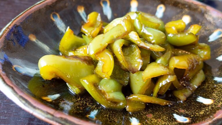 ピーマンの甘辛（無限ピーマン）【人気料理研究家が教えるレシピ】【イケメシ】講師：道乃（料理教室Lotta・料理研究家）