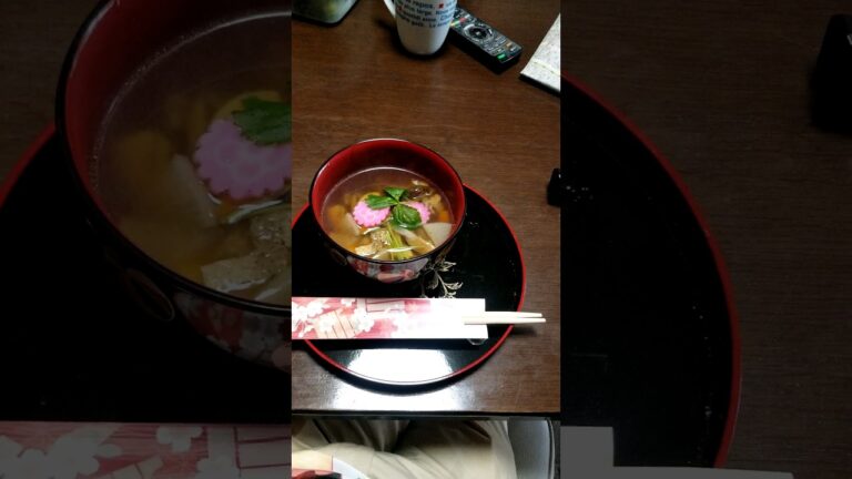 元旦【今日の昼食】Today　Eat1 お雑煮