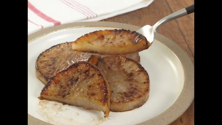 こく旨絶品！バタぽん大根ステーキ