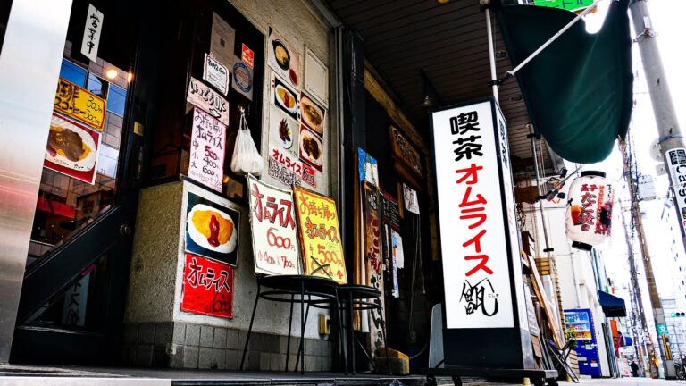 【大阪心斎橋ランチ】昔ながらのオムライス