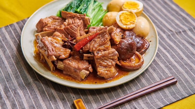 台湾風スペアリブの甘辛煮込み