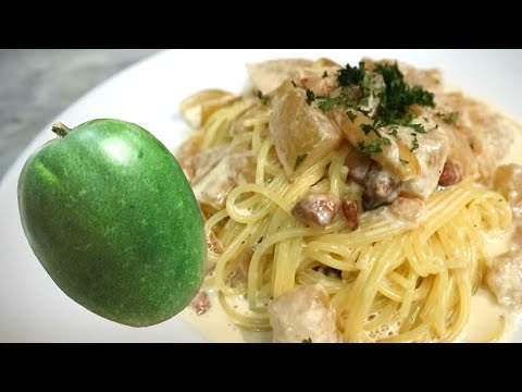 冬瓜を使ったパスタを紹介します【料理】