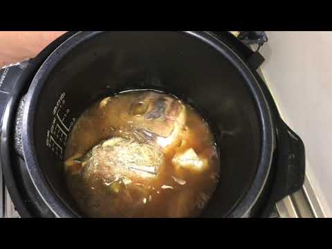 圧力鍋　クッキングプロで作る！あの煮付けがうまい！Pressure cooker made with Cooking Pro!  That boiled is good!