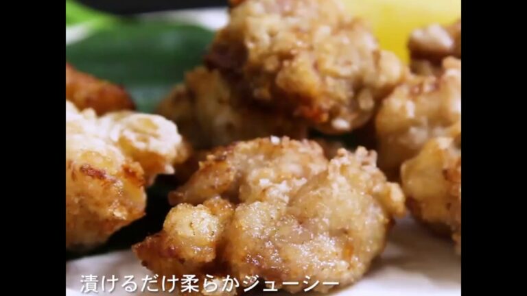 漬けるだけ柔らかジューシー 塩こうじ風味からあげ