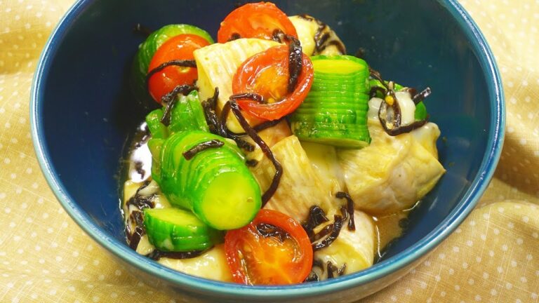 和風テイスト！トマトとカマンベールチーズの塩昆布