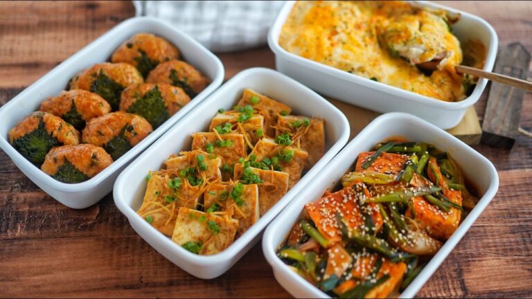【作りおき】痩せる！管理栄養士のヘルシー豆腐レシピ４品【低カロリー】