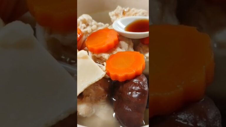 鶏団子鍋の作り方! #shorts