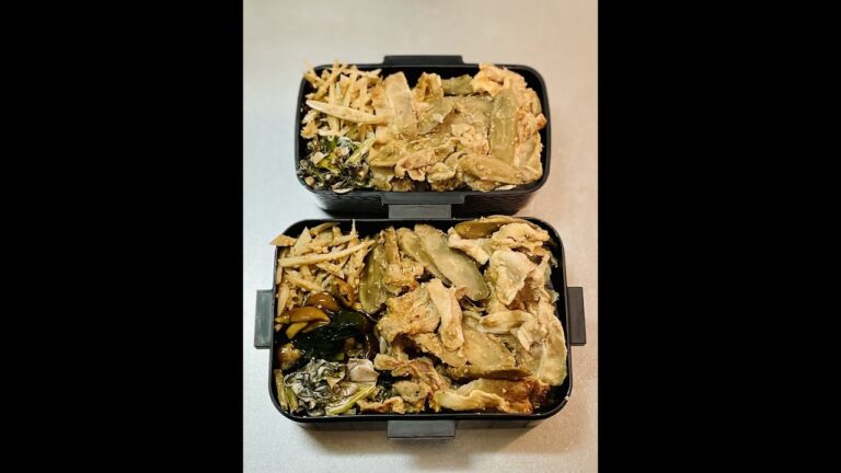 食物繊維たっぷり！腸活弁当🍱#お弁当動画 #お弁当詰め方 #お弁当おかず #作り置き弁当 #shorts